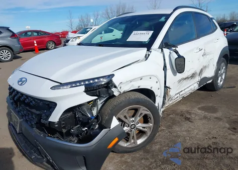 2023 Hyundai Kona Sel from USA, damaged, VIN KM8K6CAB1PU022225